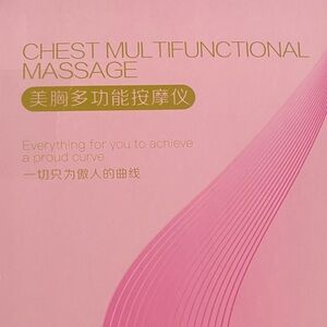 Pink Chest Multifunctional Massage Device